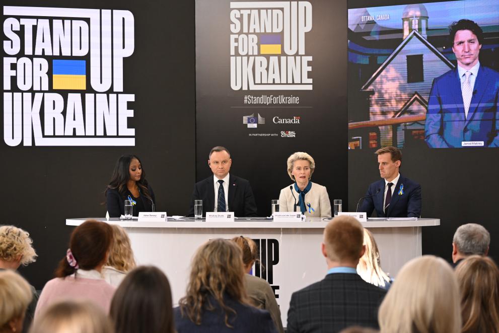 Stand up for Ukraine event