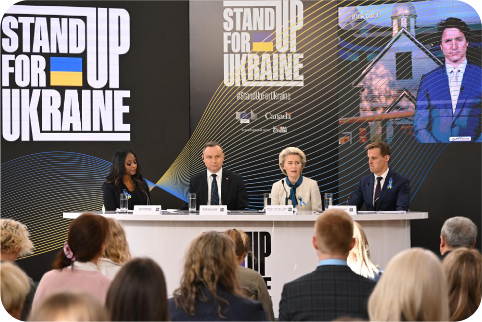 Stand up for Ukraine event
