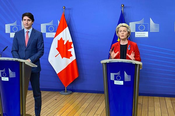 Press statement by Justin Trudeau, Canadian Prime Minister, and Ursula von der Leyen, President of the European Commission