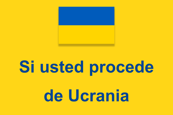 Si usted procede de Ucrania